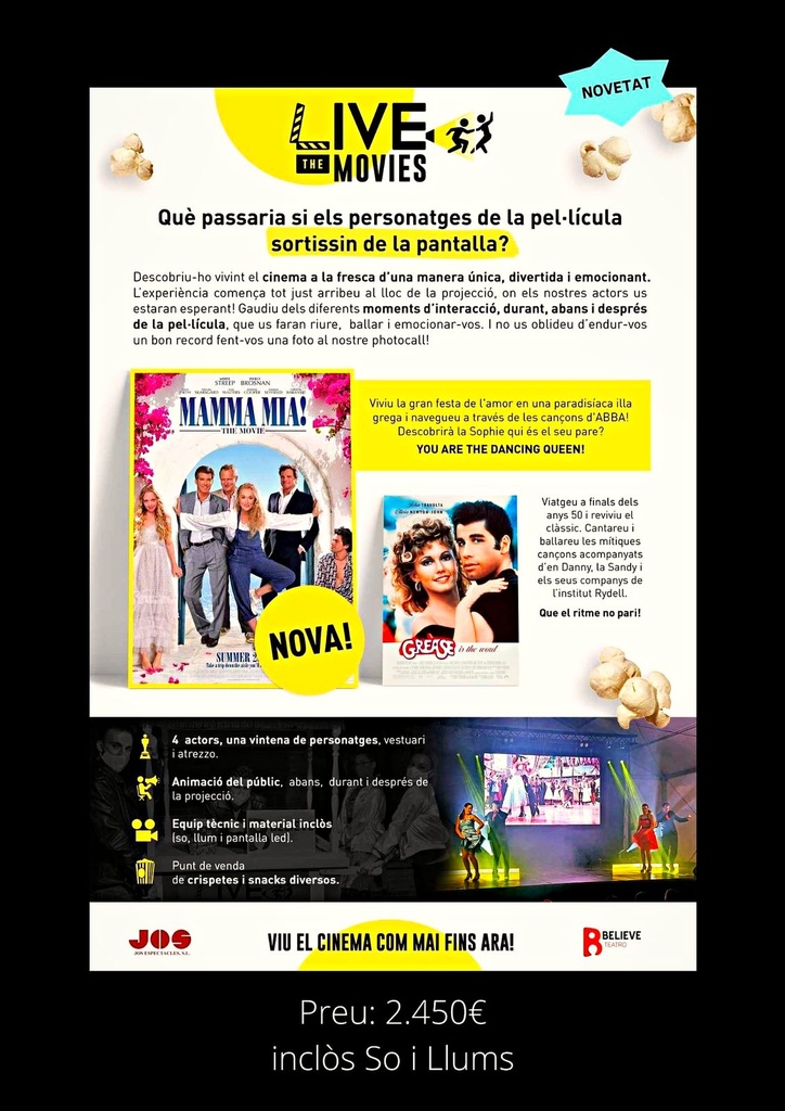Live the Movies Grease