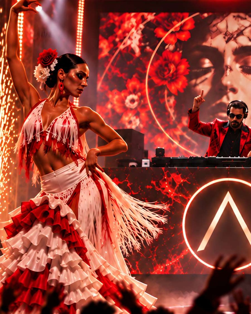 Aura · House, Tekno, Flamenco